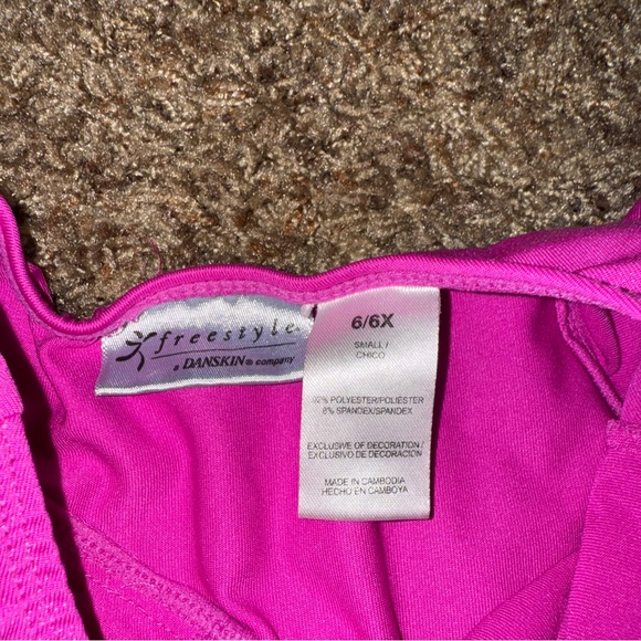 Kids Pink and Blue leotard - Picture 4 of 4